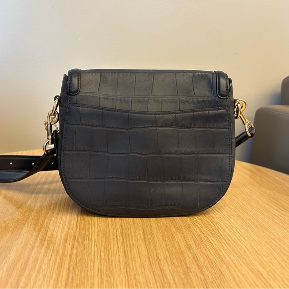 Coach Jade Saddle Bag in Croc - Picture 5 of 6